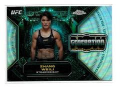 Zhang Weili #GNW-18 Ufc Cards 2024 Topps Chrome UFC Generation Now Prices