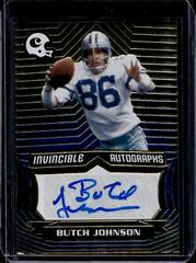 Butch Johnson [Blue] Football Cards 2021 Panini Chronicles Invincible Autographs Prices