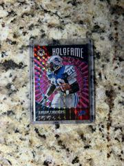 Barry Sanders [Pink Fluorescent] #3 Football Cards 2021 Panini Mosaic HoloFame Prices
