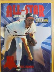 Greg Maddux #36 Baseball Cards 1997 Collector's Choice All Star Connection Prices