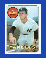 Fred Talbot #332 Baseball Cards 1969 Topps Prices