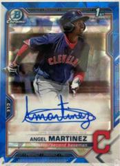 Angel Martinez Baseball Cards 2021 Bowman Sapphire Autographs Prices