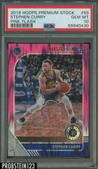 Stephen Curry [Pink Flash] #59 Basketball Cards 2019 Panini Hoops Premium Stock Prices