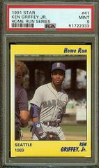 Ken Griffey Jr. #41 Baseball Cards 1991 Star Home Run Series Prices