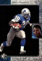 Barry Sanders #86 Football Cards 1996 SP Prices