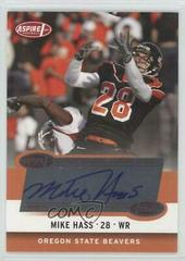 Mike Hass [Autograph] Football Cards 2006 Sage Aspire Prices