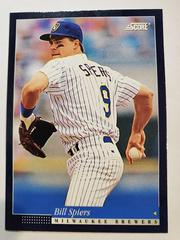 Bill Spiers #105 Baseball Cards 1994 Score Prices