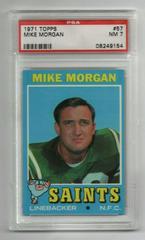 Mike Morgan #57 Football Cards 1971 Topps Prices
