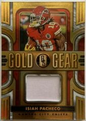 Isiah Pacheco [White Gold] #GG-IP Football Cards 2023 Panini Gold Standard Gear Prices