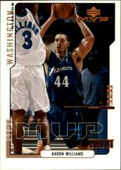 Aaron Williams Basketball Cards 2000 Upper Deck MVP Prices