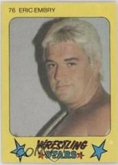Eric Embry #76 Wrestling Cards 1986 Monty Gum Wrestling Stars Prices