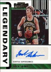 Jack Sikma Basketball Cards 2022 Panini Contenders Legendary Autographs Prices