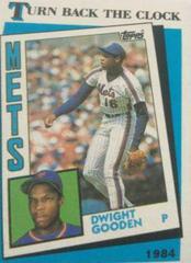 Dwight Gooden [Turn Back the Clock] Baseball Cards 1989 Topps Prices