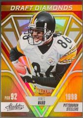 Hines Ward [Spectrum Red] #DD-8 Football Cards 2023 Panini Absolute Draft Diamonds Prices