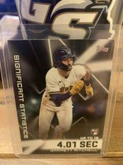 Garrett Mitchell #SS-24 Baseball Cards 2023 Topps Significant Statistics Prices