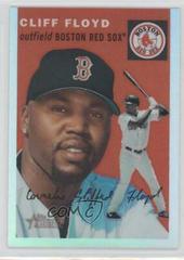 Cliff Floyd [Retrofractor] Baseball Cards 2003 Topps Heritage Chrome Prices