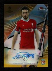 Diogo Jota [Gold Refractor] Soccer Cards 2020 Topps Finest UEFA Champions League Autographs Prices