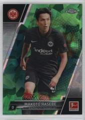 Makoto Hasebe [Green] Soccer Cards 2021 Topps Chrome Bundesliga Sapphire Prices