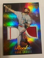 Hans Crouse [Gold] Baseball Cards 2022 Panini Capstone Rookie Dual Materials Prices