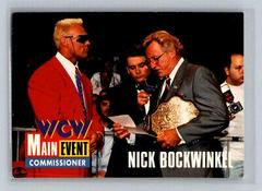 Nick Bockwinkel #51 Wrestling Cards 1995 Cardz WCW Main Event Prices