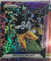 Antonio Brown [Purple Scope Prizm] Football Cards 2016 Panini Prizm Prices