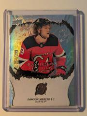Dawson Mercer Hockey Cards 2021 Upper Deck Ice Exquisite Collection Rookies Prices