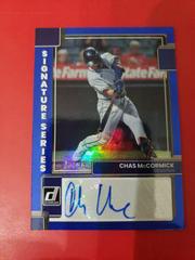 Chas McCormick [Blue] Baseball Cards 2022 Panini Donruss Signature Series Prices
