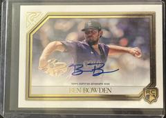 Ben Bowden Baseball Cards 2021 Topps Gallery Rookies Autographs Prices