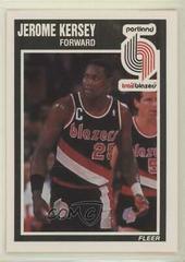 Jerome Kersey #130 Basketball Cards 1989 Fleer Prices