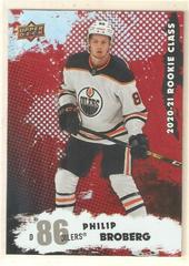 Philip Broberg [Red] Hockey Cards 2020 Upper Deck Rookie Class Prices
