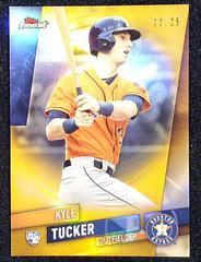 Kyle Tucker [Orange Refractor] #3 Baseball Cards 2019 Topps Finest Prices
