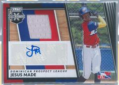 Jesus Made #DMS-JE Baseball Cards 2022 Panini Elite Extra Edition DPL Material Signatures Prices
