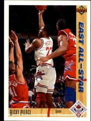 Ricky Pierce #67 Basketball Cards 1991 Upper Deck Prices