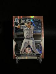 Jasson Dominguez [Rose Gold Lava] Baseball Cards 2023 Bowman Chrome Prospects Prices