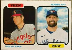 Nolan Ryan, Robbie Ray #TAN-RR Baseball Cards 2022 Topps Heritage Then and Now Prices