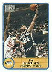 Tim Duncan Basketball Cards 2003 Bazooka Prices