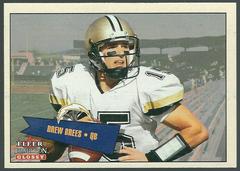 Drew Brees Football Cards 2001 Fleer Tradition Glossy Prices