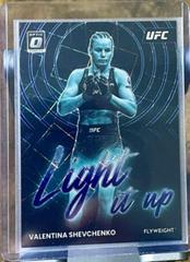 Valentina Shevchenko [Purple Velocity] #10 Ufc Cards 2023 Panini Donruss Optic UFC Light It Up Prices