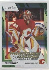 Dustin Wolf [Green Rainbow] #574 Hockey Cards 2023 O-Pee-Chee Prices
