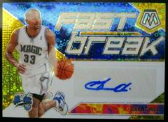 Grant Hill [Gold] #FB-GHL Basketball Cards 2019 Panini Mosaic Autographs Fast Break Prices
