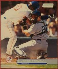 Jorge Posada #36 Baseball Cards 2001 Stadium Club Prices