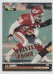 J.J. Birden [Printer's Proofs] #7 Football Cards 1995 Pro Line Prices