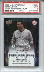 Derek Jeter #DJ54 Baseball Cards 2008 Upper Deck Spectrum Jeter Retrospectrum Prices