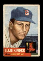 Ellis Kinder Baseball Cards 1953 Topps Prices