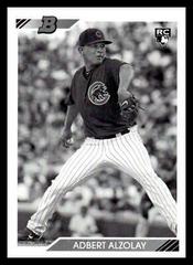 Adbert Alzolay [Black & White] #19 Baseball Cards 2020 Bowman Heritage Prices