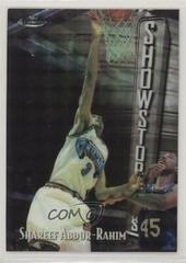 Shareef Abdur-Rahim Refractor Basketball Cards 1997 Finest Embossed Prices