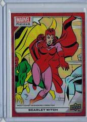 Scarlet Witch [Red Rainbow] #106 Marvel 2023 Upper Deck Platinum Prices