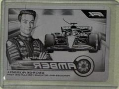 George Russell [Printing Plate] #CAM-GRIII Racing Cards 2023 Topps Chrome Formula 1 Camber Prices