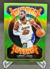 LeBron James [Lime Green] Basketball Cards 2021 Panini Donruss Optic Winner Stays Prices