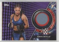 Sonya Deville [Purple] #MR-SD Wrestling Cards 2018 Topps WWE Women's Division Mat Relics Prices